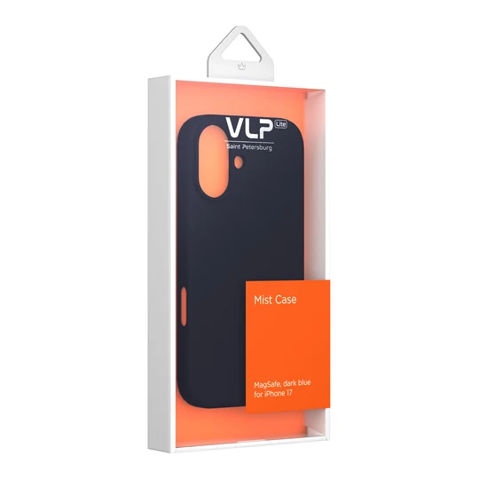 Чехол VLP LITE Mist Case с MagSafe для iPhone 17 Темно-синий