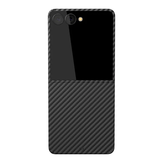 Чехол VLP Kevlar Case с MagSafe для Samsung Galaxy Z Flip 7 Чёрный