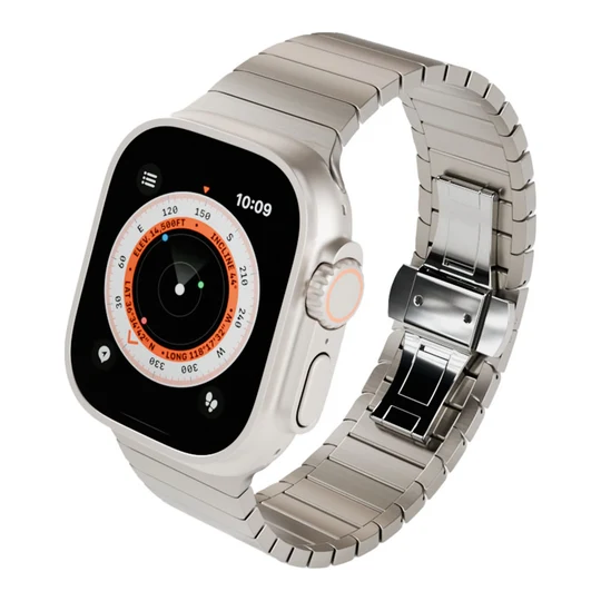 Ремешок VLP Titanium Band для Apple Watch 42/44/45/46/49 Серый