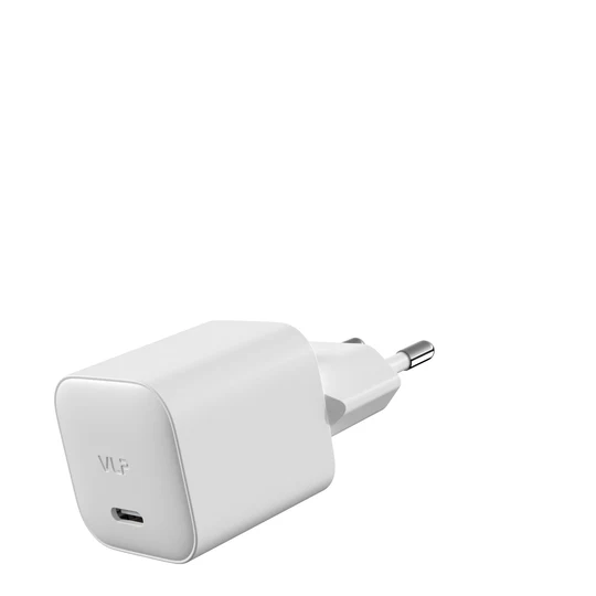 Сетевое зарядное устройство VLP LITE Charge Mini 25Вт USB-C, PD, PPS Белый