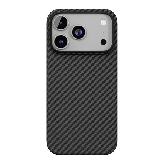 Чехол VLP Kevlar Case с MagSafe для iPhone 17 Pro Чёрный