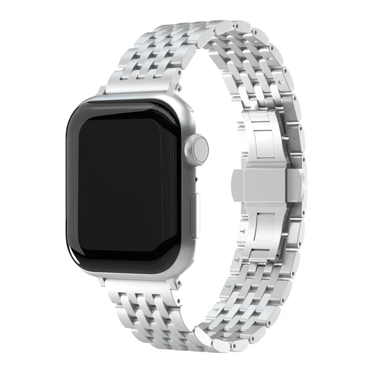 Ремешок из нержавеющей стали VLP Stark Band для Apple Watch 38/40/41 мм Серебристый
