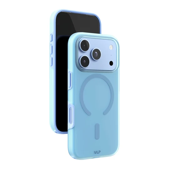 Чехол VLP Sorbet Case с MagSafe для iPhone 18 Pro Голубой
