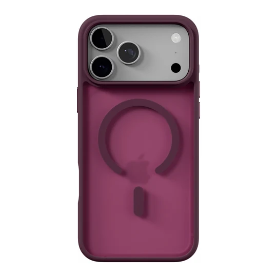Чехол VLP LITE Bloom Case с MagSafe для iPhone 18 Pro Max Темно-вишневый