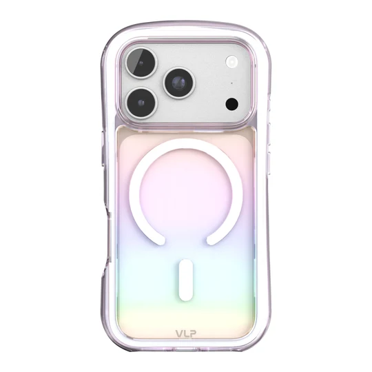Чехол VLP Bubble Case с MagSafe для iPhone 18 Pro Перламутр