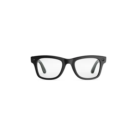 Умные очки Ray-Ban Wayfarer (Gen 3) Чёрный матовый, прозрачные, стандартный