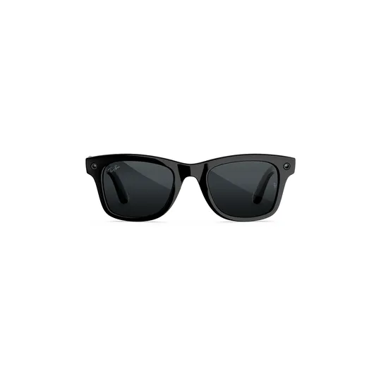 Умные очки Ray-Ban Wayfarer (Gen 3) Чёрный глянцевый, фотохромные Transitions серые, стандартный